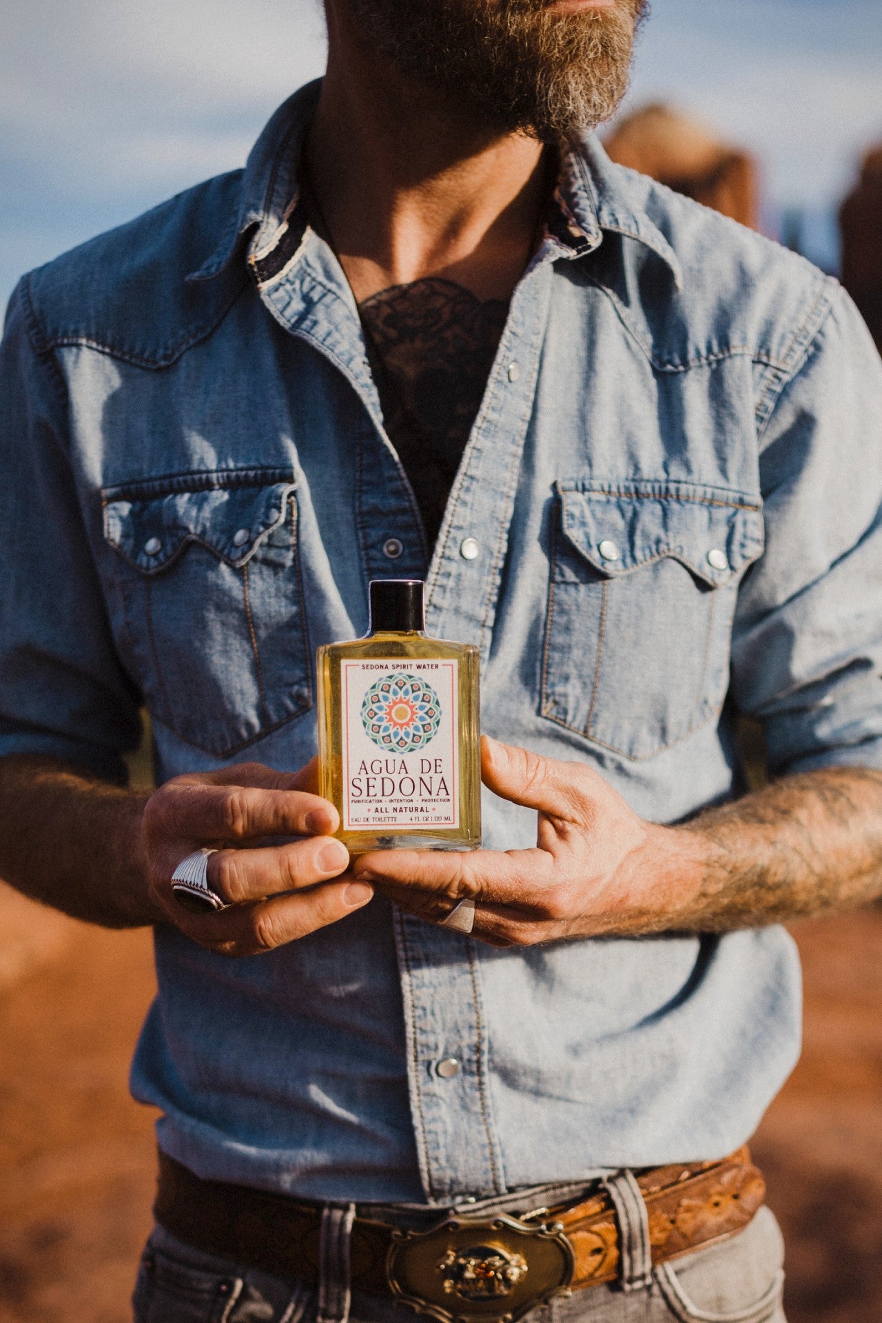 Sedona Spirit Water | Home of Agua de Sedona - All natural, boutique, handcrafted eau de toilettes, perfumes and colognes. Made in Sedona, AZ. The quintessential perfume of Sedona, AZ.  The Spirit of Sedona in a Bottle.