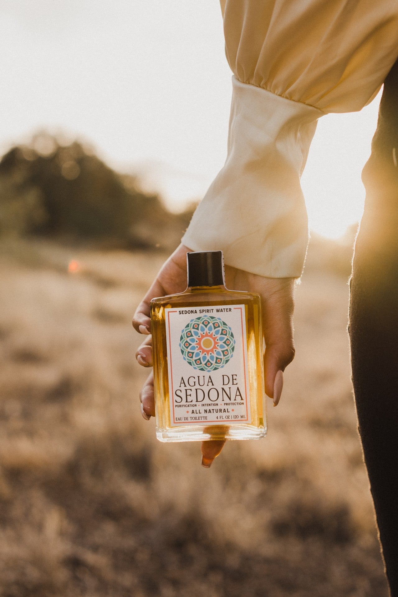 Sedona Spirit Water | Home of Agua de Sedona - All natural, boutique, handcrafted eau de toilettes, perfumes and colognes. Made in Sedona, AZ. The quintessential perfume of Sedona, AZ.  The Spirit of Sedona in a Bottle.